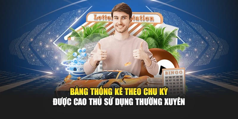 Bảng thống kê theo chu kỳ được cao thủ sử dụng thường xuyên
