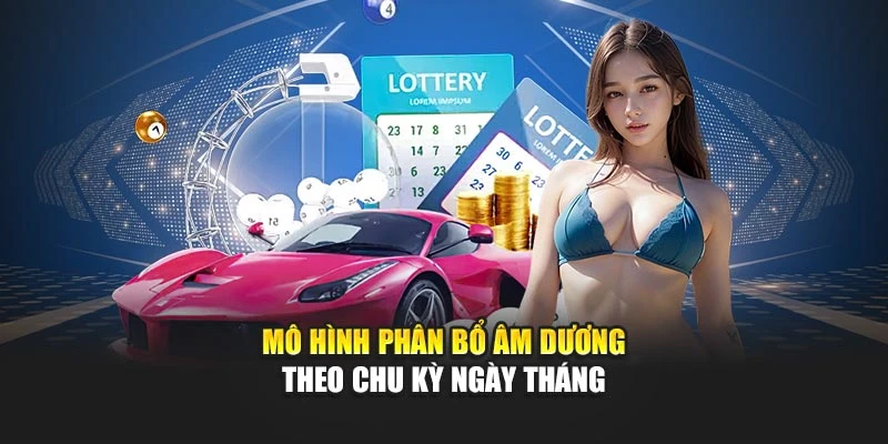 Mô hình phân bổ âm dương theo chu kỳ ngày tháng