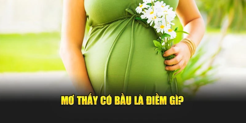 Mơ thấy có bầu là điềm gì?