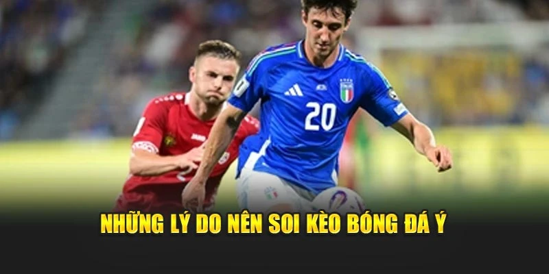 Những lý do nên soi kèo bóng đá ý
