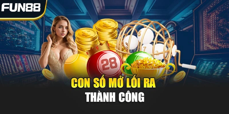Con số mở lối ra thành công